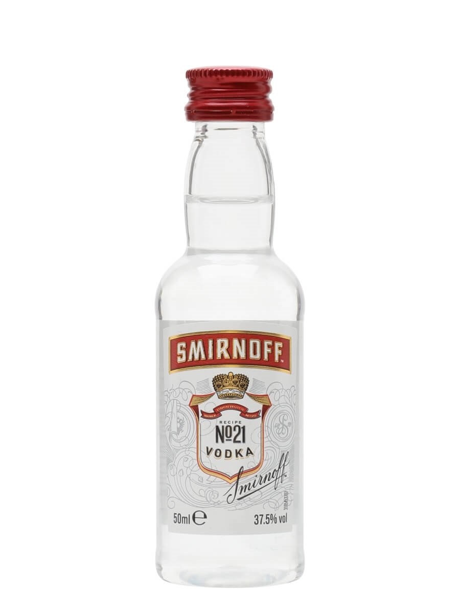 Smirnoff Red Vodka Miniature 5cl   37.5% – Ilocal